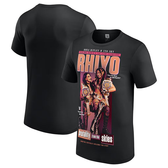 リア リプリー&イヨ スカイモデル 海外取寄 WWE AUTHENTIC Tシャツ TAG