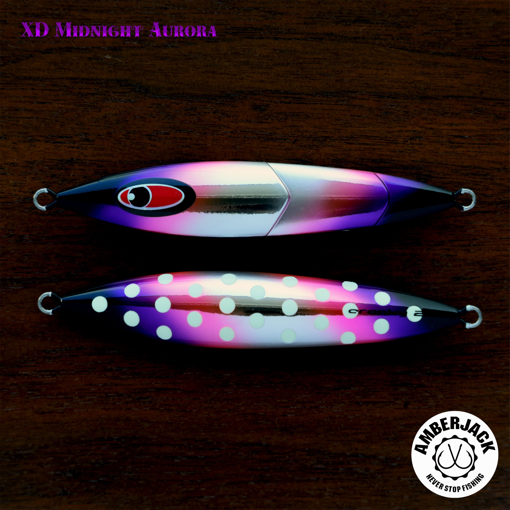 クランキー XDミッドナイトオーロラ / 裏ドットグロー シーフロア