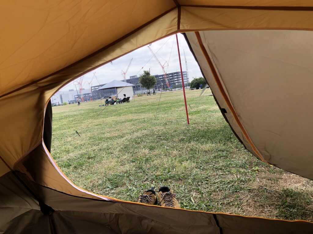 NEMO AURORA STORM 3P／ニーモ オーロラストーム3P の試し張り - AMEMO