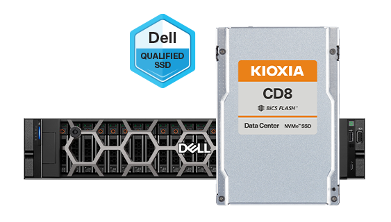 CD8 Data Center NVMe SSD for Dell PowerEdge Servers | KIOXIA