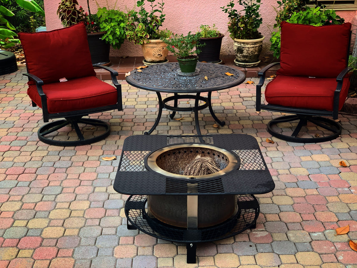 Table Top Attachment for X series Fire Pits– Amistad Grill Co.