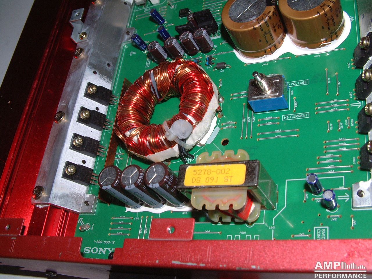Sony XM-1002HX - AMP Performance