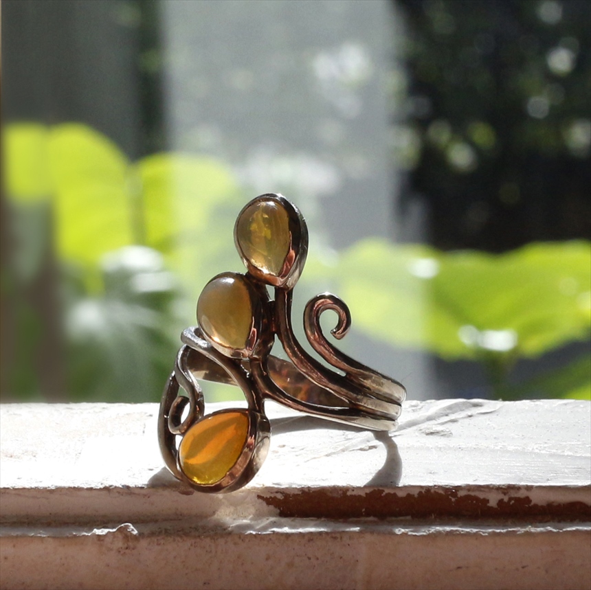 amphora / オットマン アンティークデザイン リング オパール オパール