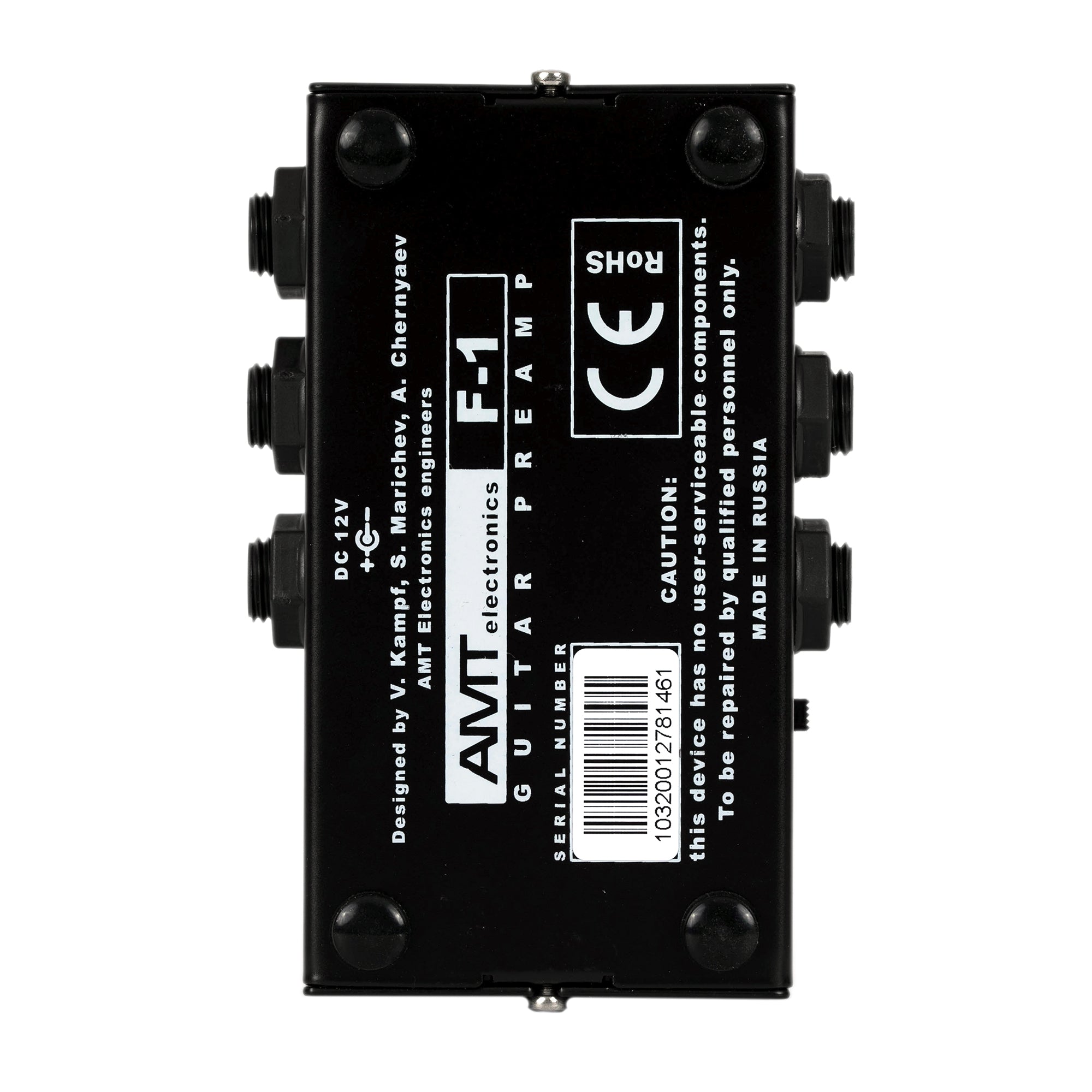 AMT F1 — JFET guitar preamp (1 channel) Fender Twin (+ power