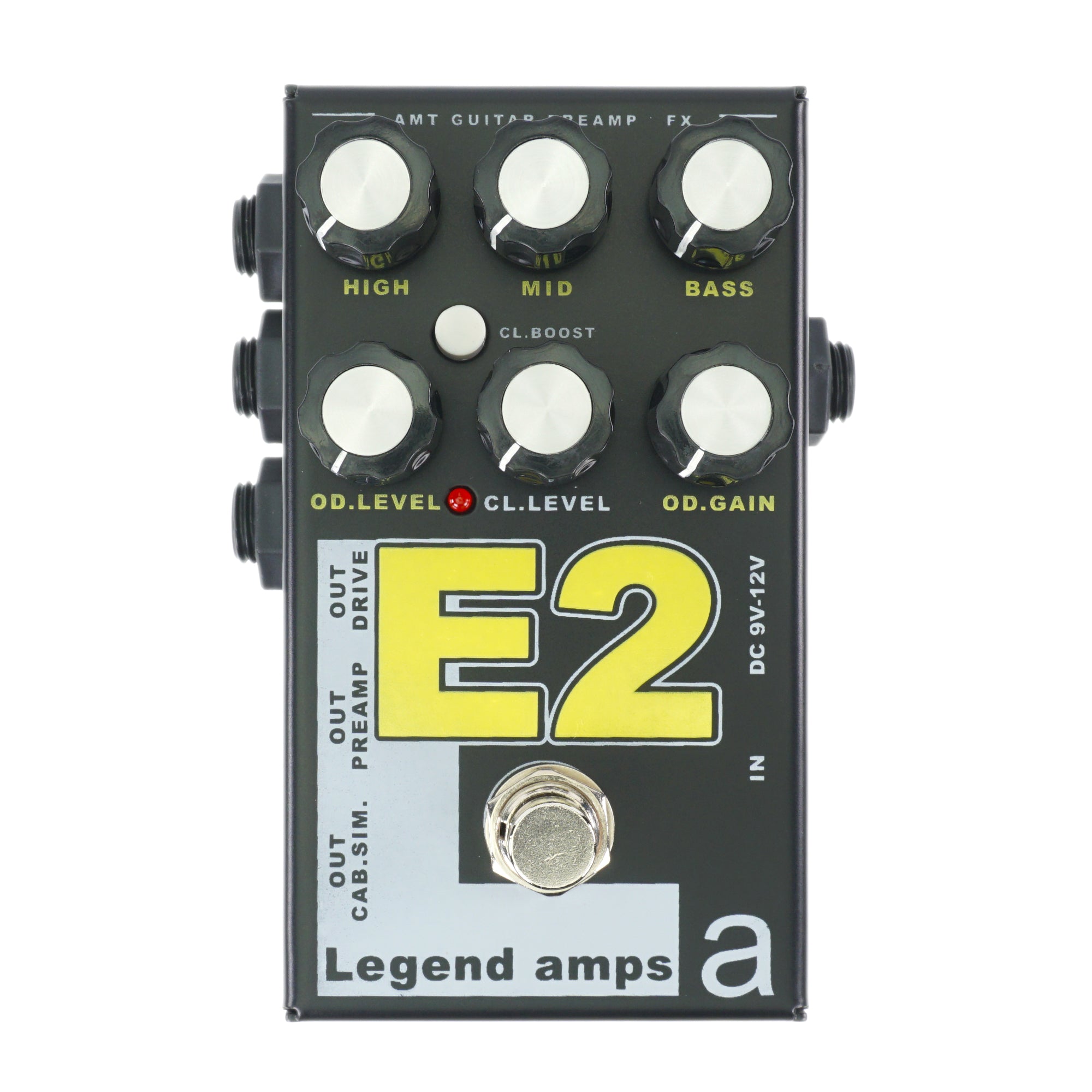 AMT E2 — 2 channels guitar preamp/distortion pedal (Engl) (w/o