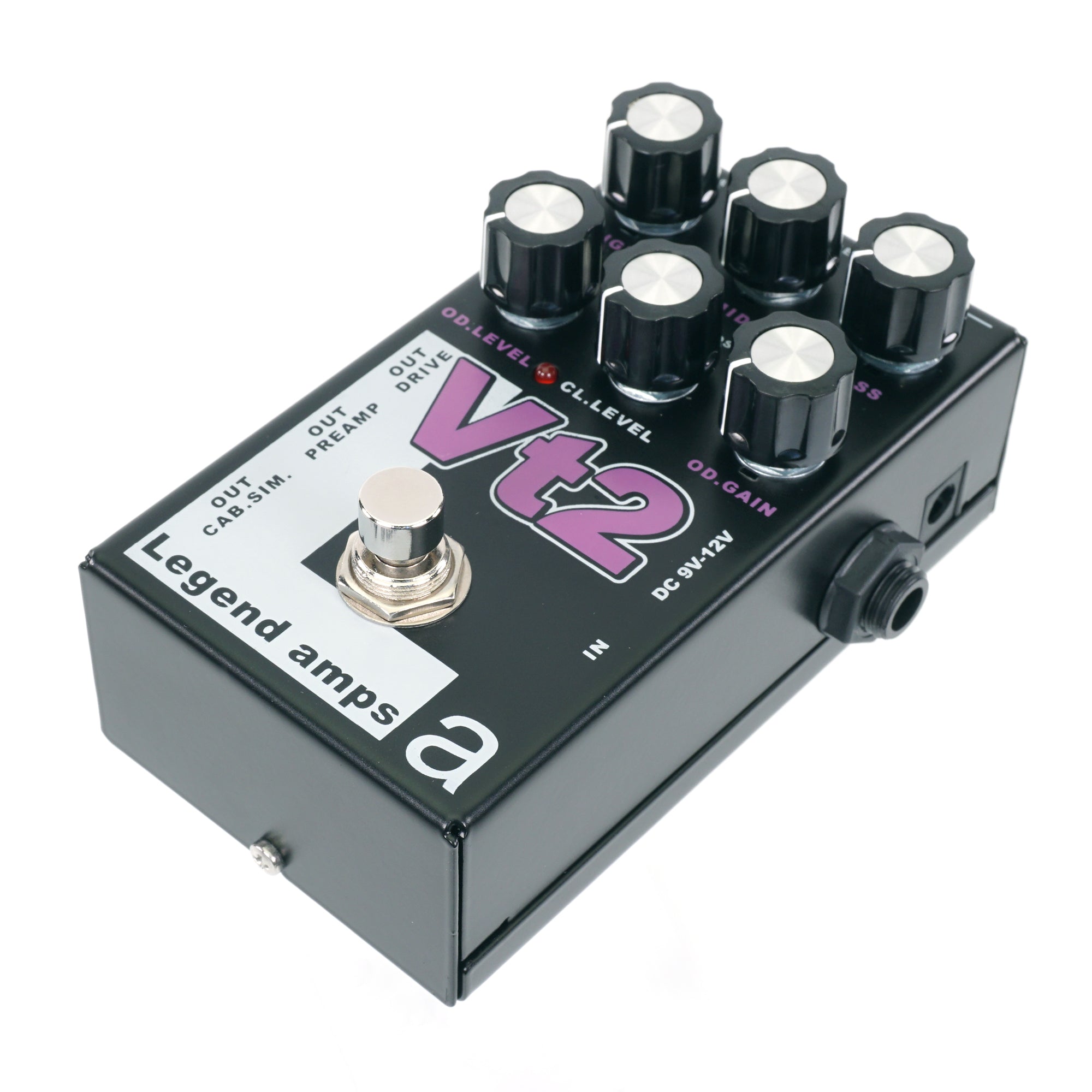 AMT Vt2 — 2 channels guitar preamp/distortion pedal (VHT) (w/o