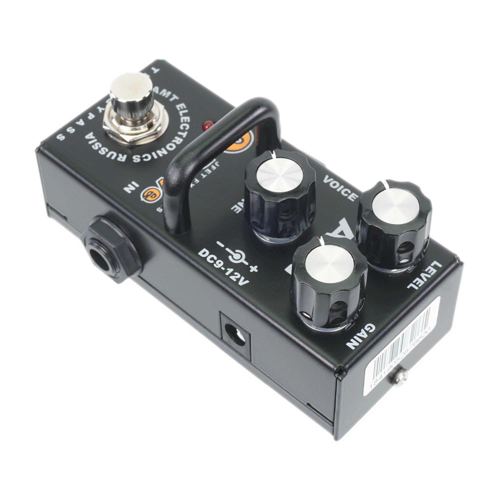 AMT O-Drive mini — JFET distortion pedal (Orange) (w/o power