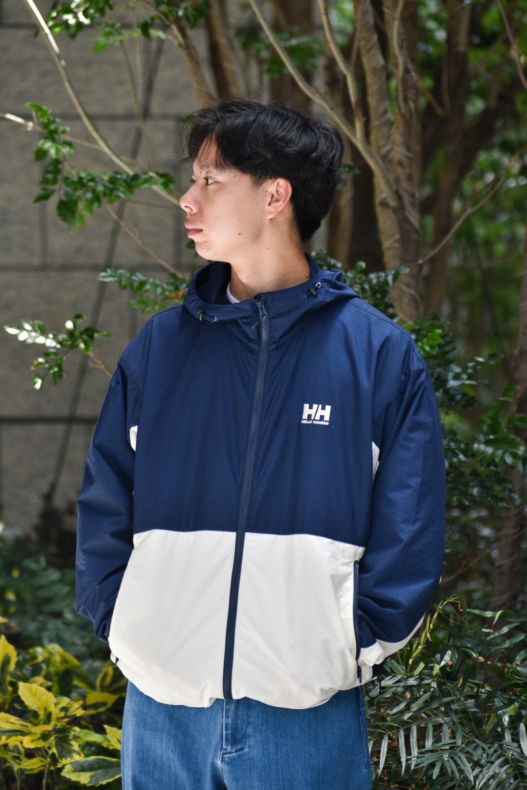00s ヘリーハンセン shell jacket archive ファー 短丈 HELLY HANSEN