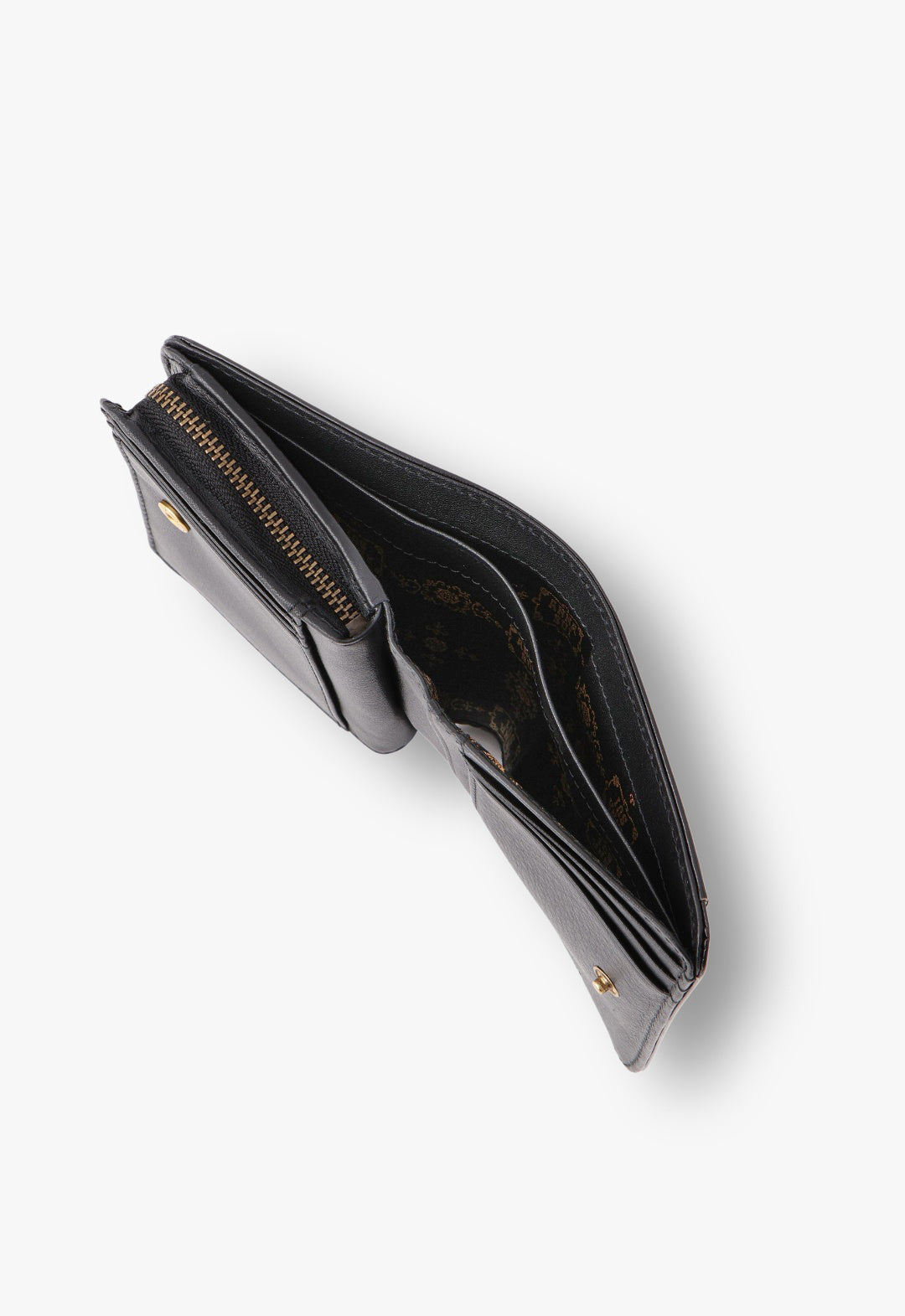 アナ スイ（ANNA SUI）バタフライロゴ Lファスナー二つ折り財布