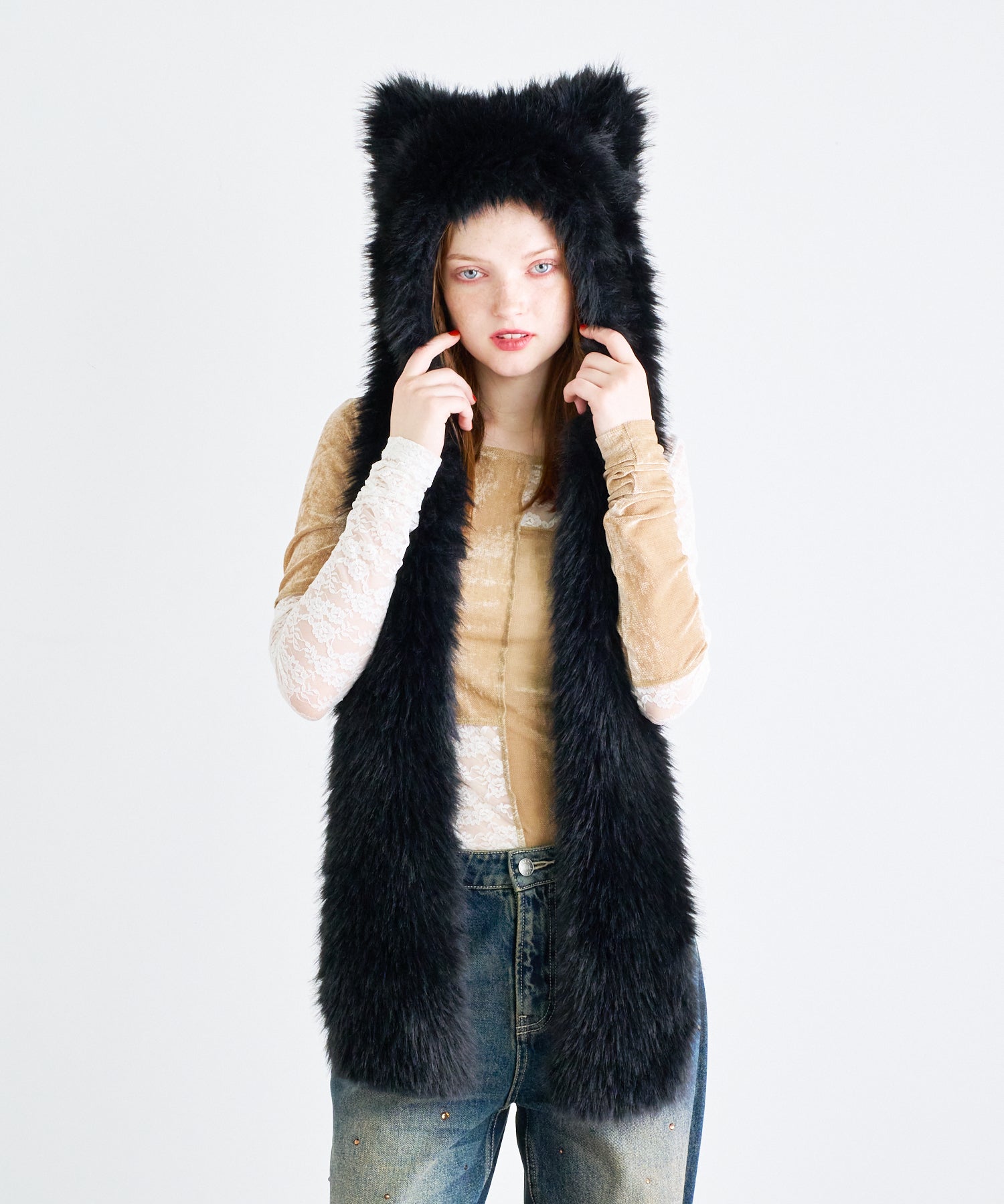 アニマルフードマフラー – ANNA SUI NYC