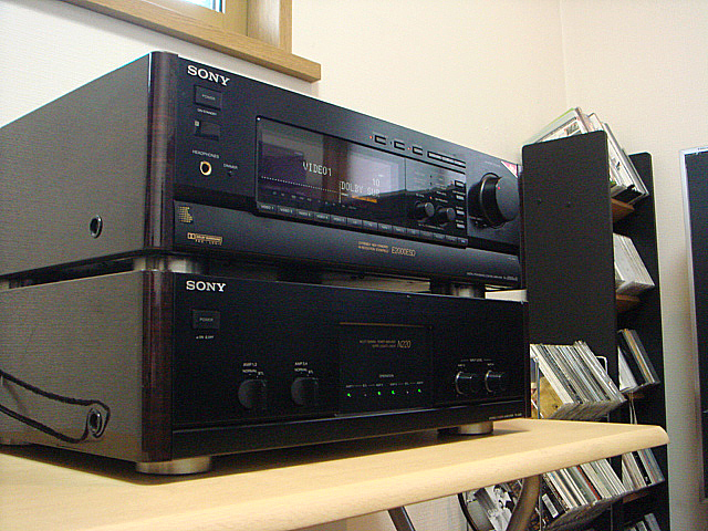 TA-E2000ESD AVコントロールアンプ (Sony) 1992年 | 古いハードに囲ま