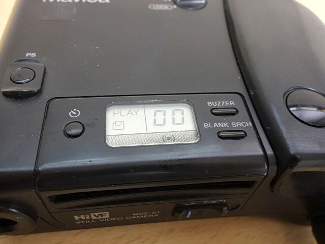 電子スチルカメラ マビカ MVC-C1 (Sony) 1988年64,000円 MVC-A10 1989