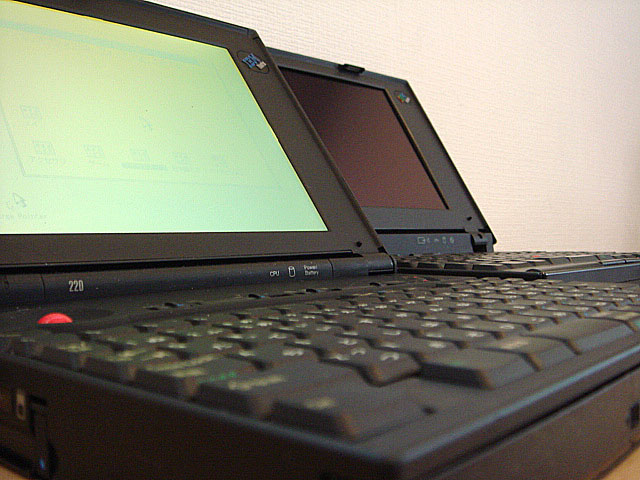 ThinkPad220 1993年 (IBM) Part2 Windows3.1、ThinkPad230CS