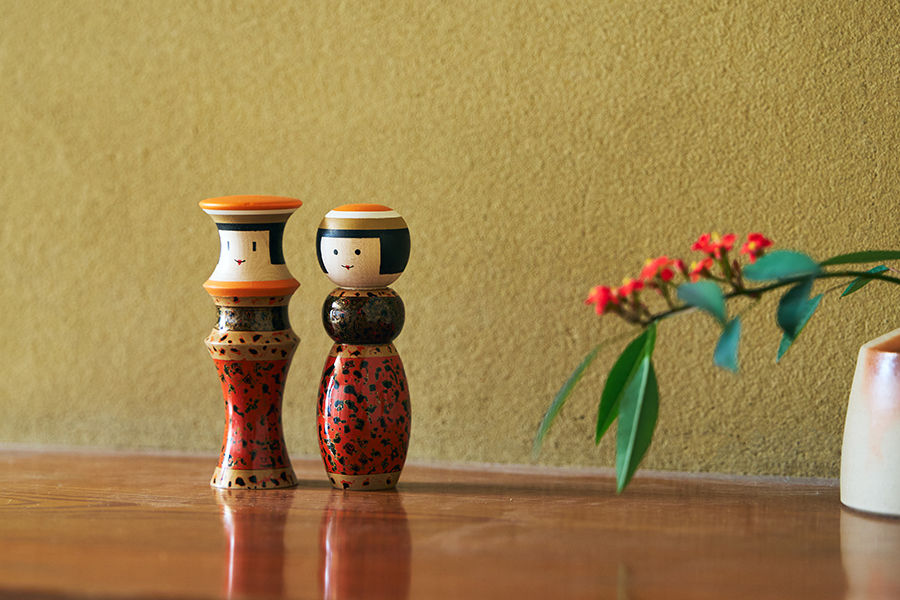 ルビンのこけし 津軽塗 ペア | ANoTHER IMPERIAL HOTEL【帝国ホテル】