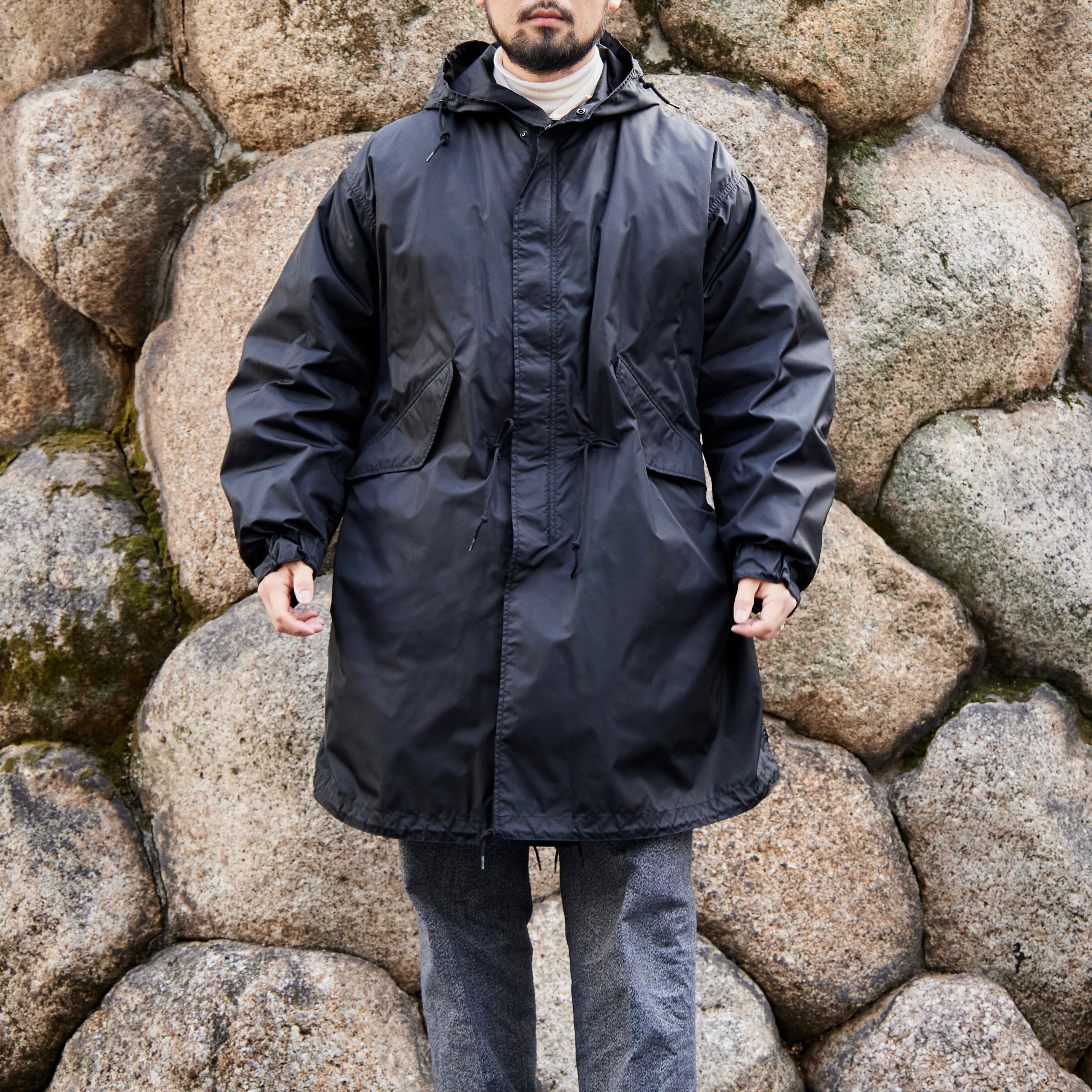 RMFC M51 FISHTAIL PARKA NYLON TAFFETA with DOWN LINER BLACK