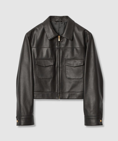 ラムレザーステンカラー ジャケット|ANAYI OFFICIAL ONLINE STORE