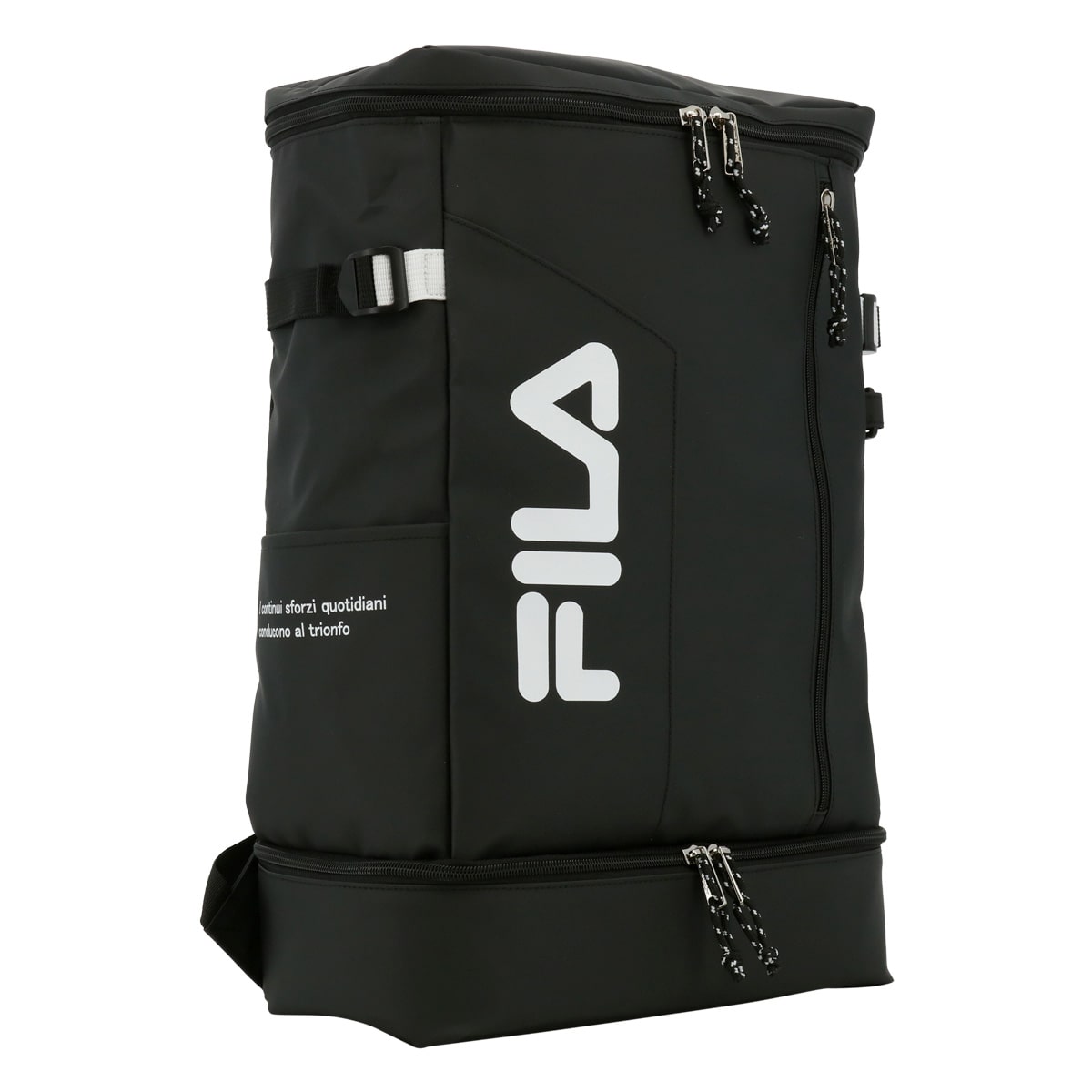 FILA フィラ リュック 7763 サイン スクール 通学 ブラック/ホワイト
