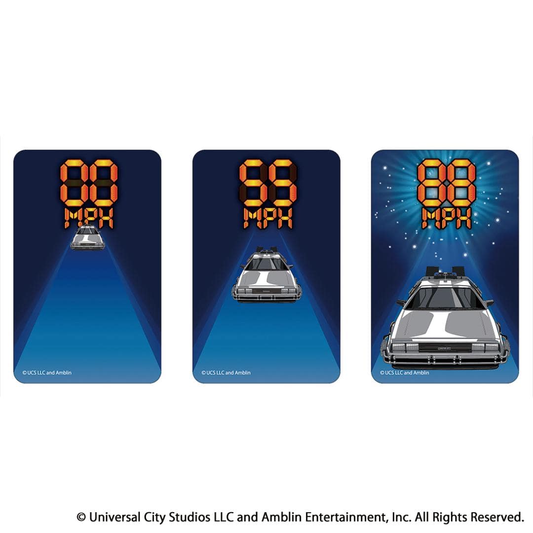 バックトゥザフューチャー グッズ 通販 ステッカー まじかる百貨店