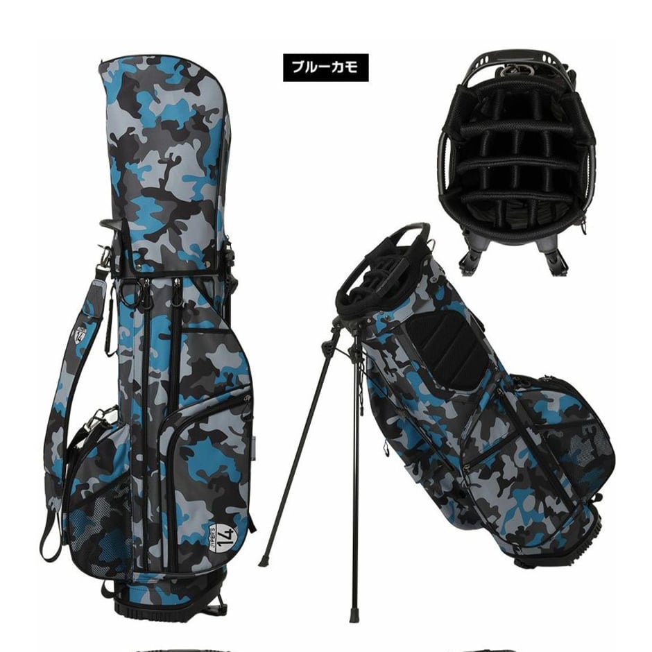 OOWLS 14分割 スタンドキャディバッグ 9.5型 軽量 47インチ対応