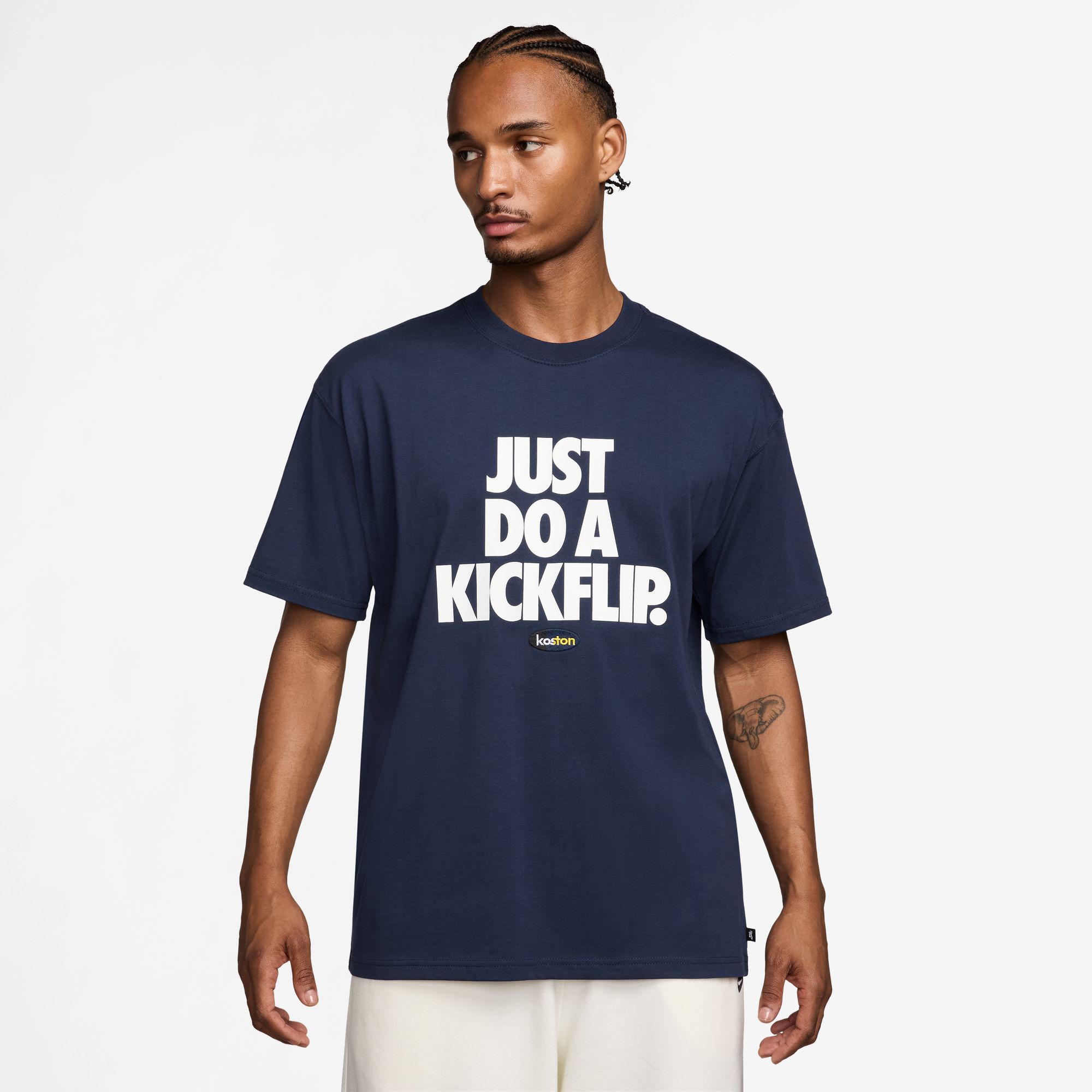 Nike SB EK M90 KOSTON S/S TEE Midnight Navy｜ANCHOR SKATE SHOP