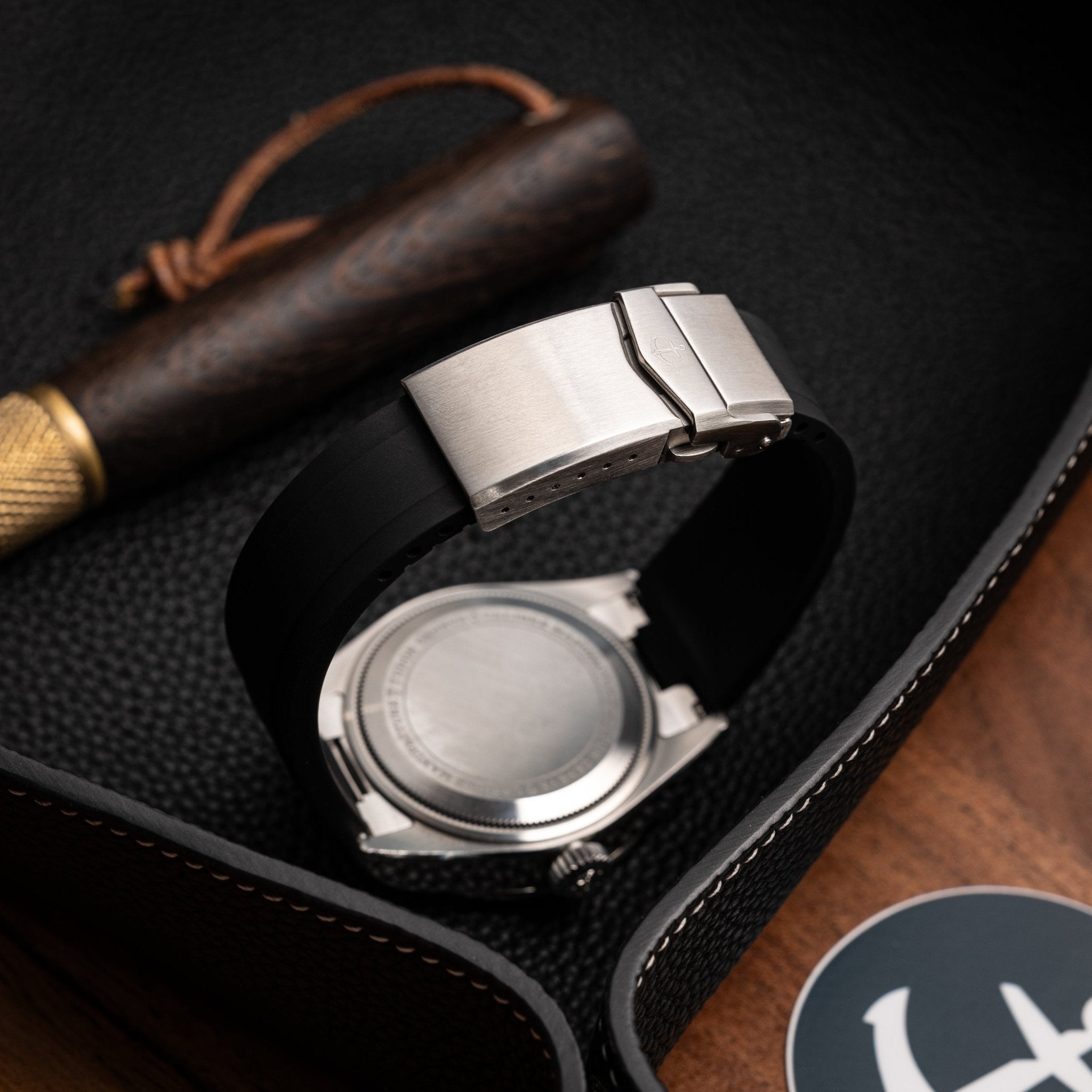 Kumamoto™ CTS End-Link Rubber Strap for Tudor Black Bay 54