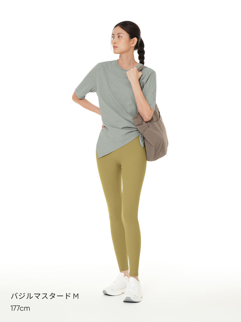Airywin シグネチャー レギンス (バジルマスタード) | andar JAPAN