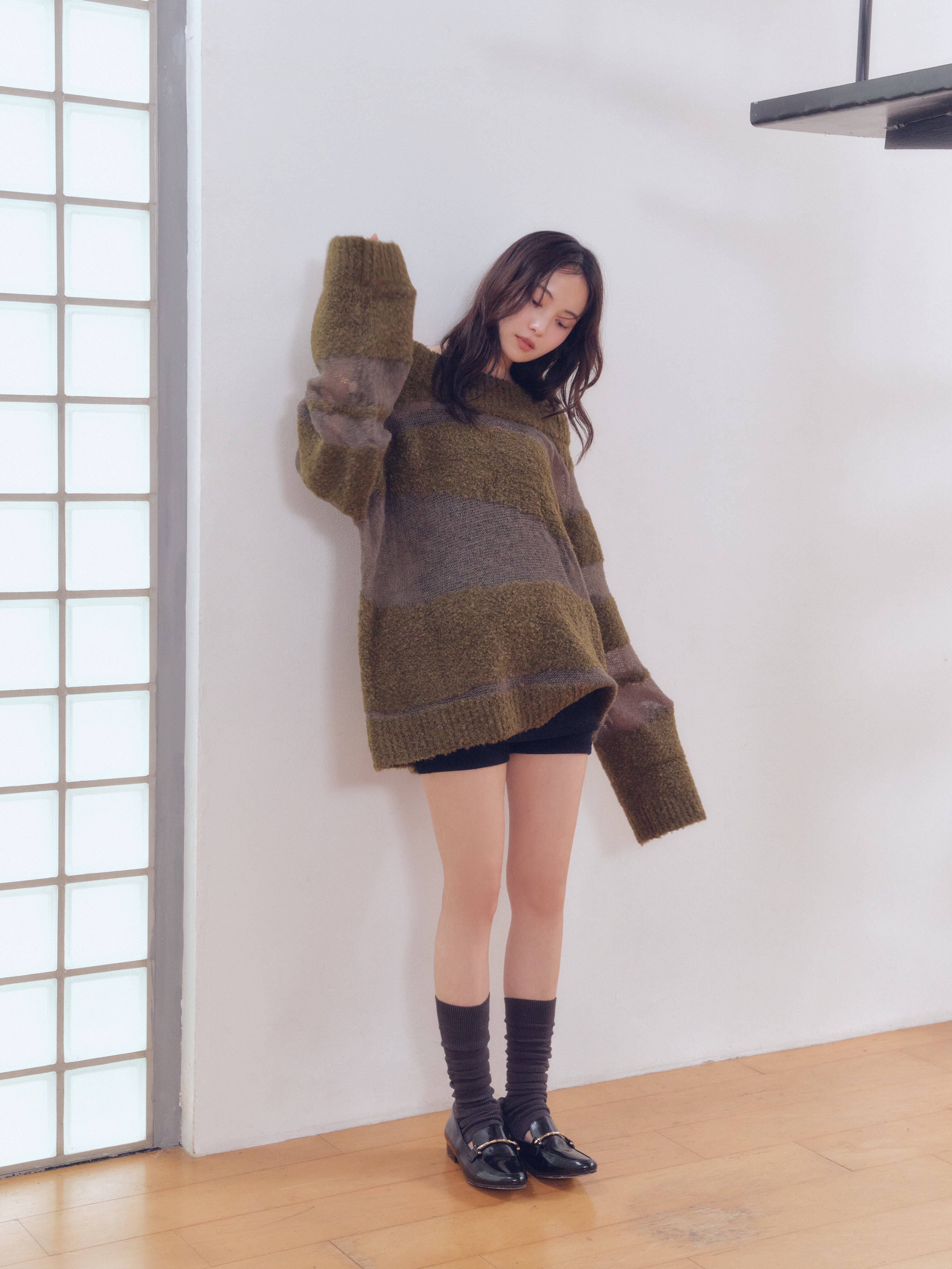 sheer pattern knit – andequal