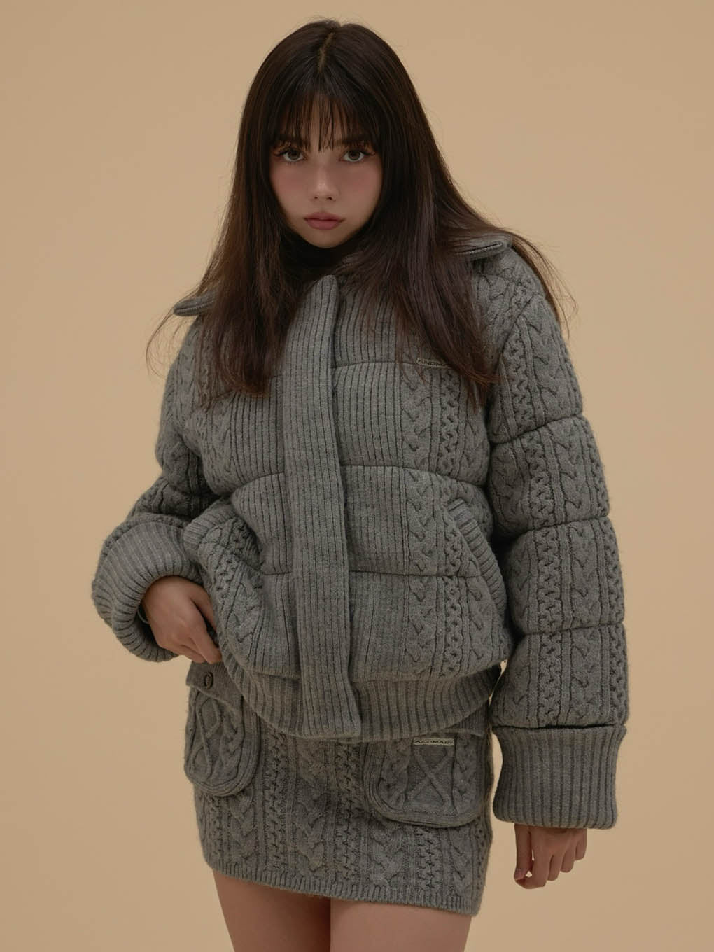 ANDMARY】Mary knit skirt