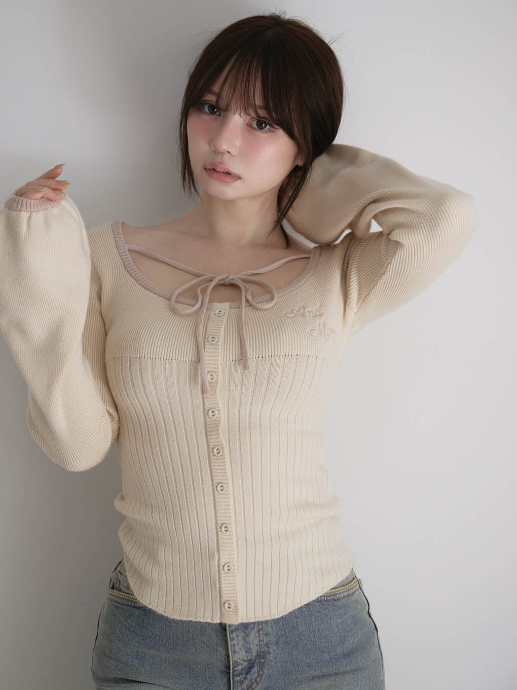 ANDMARY】Sonique knit tops