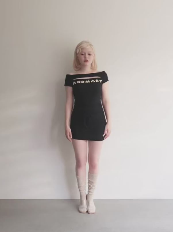 ANDMARY】Mary logo tops