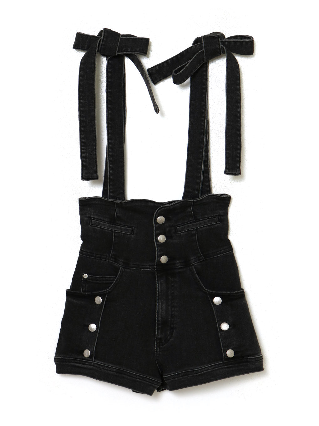 ANDMARY Ribbon denim allinone