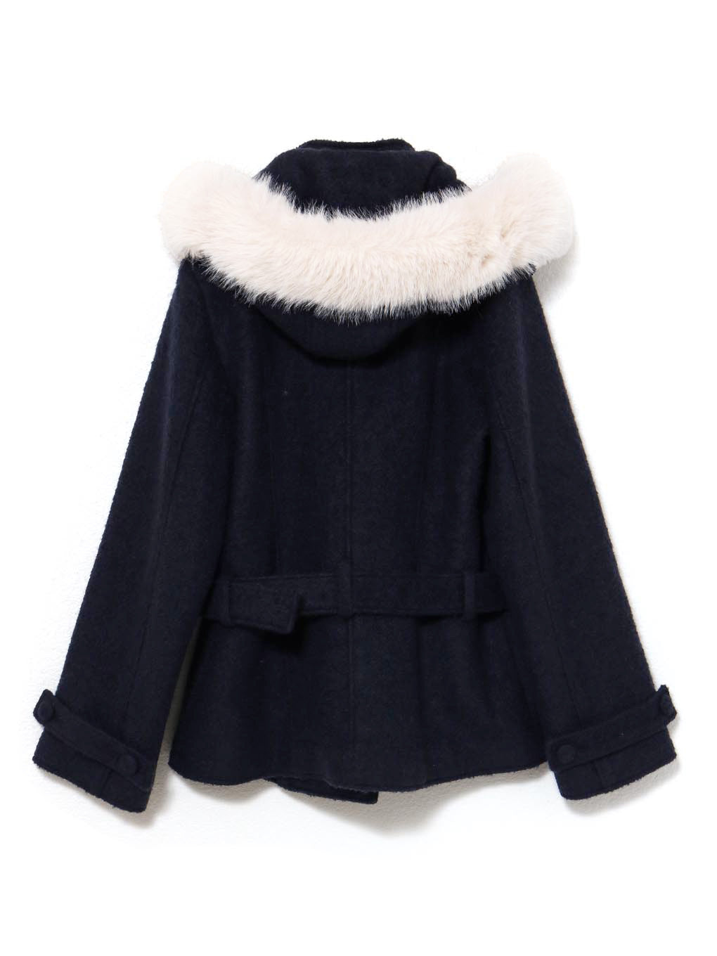 ANDMARY】Nicole fur belt jacket