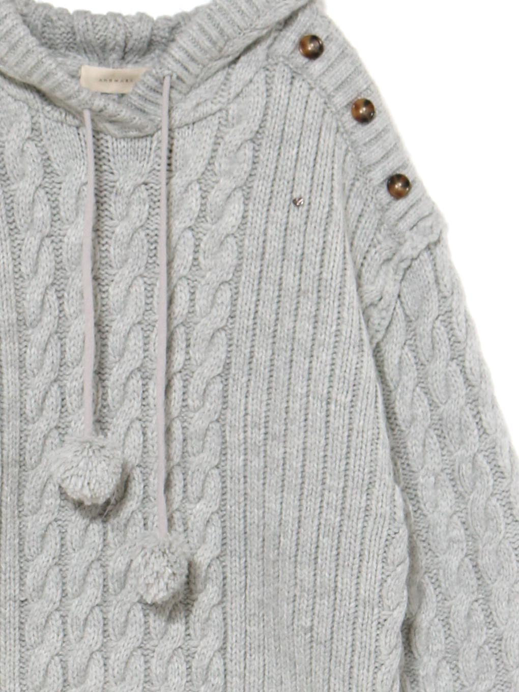 ANDMARY】Yara cable knit set up