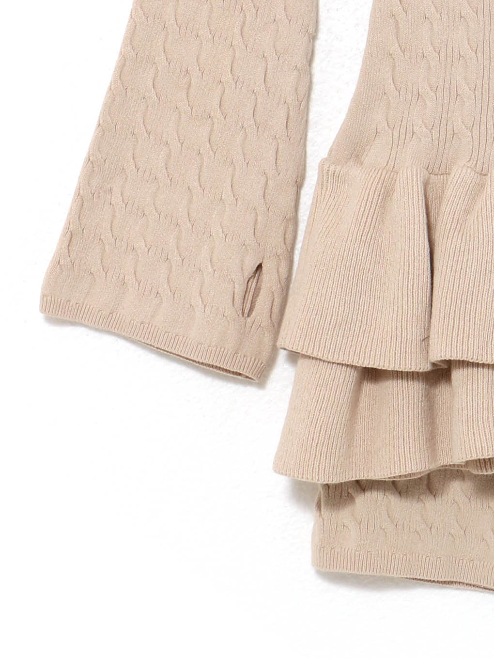 ANDMARY】Milky frill mini dress