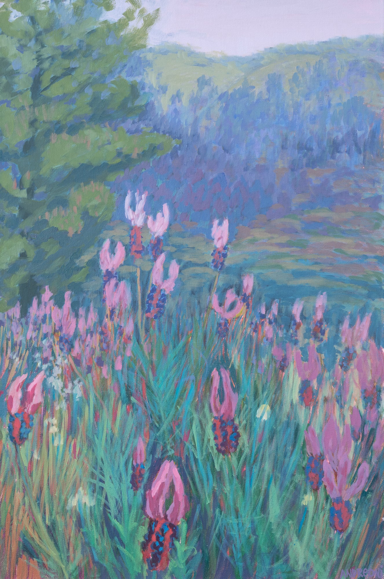 Wild Flowers 20x30 inches – Diane Andreoni