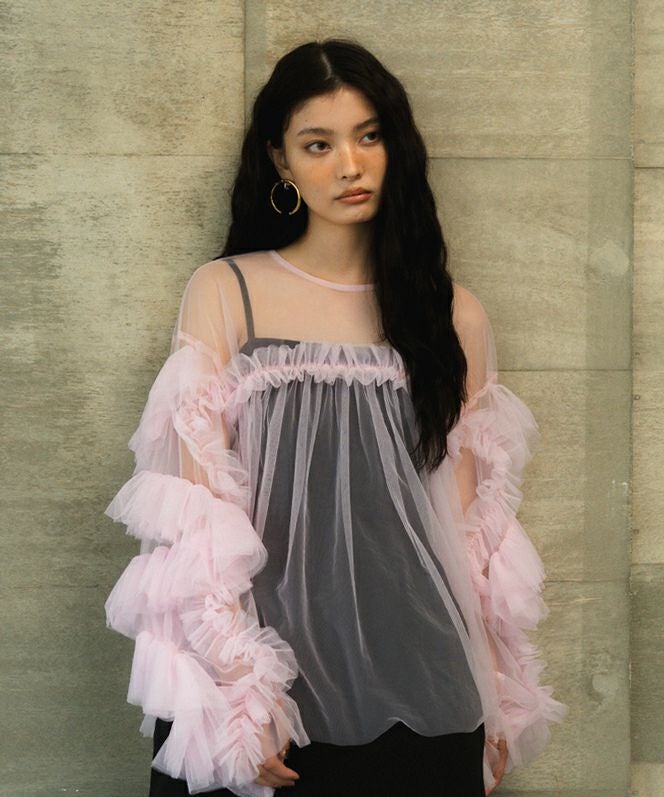 decorative tulle tops | ANDRESD