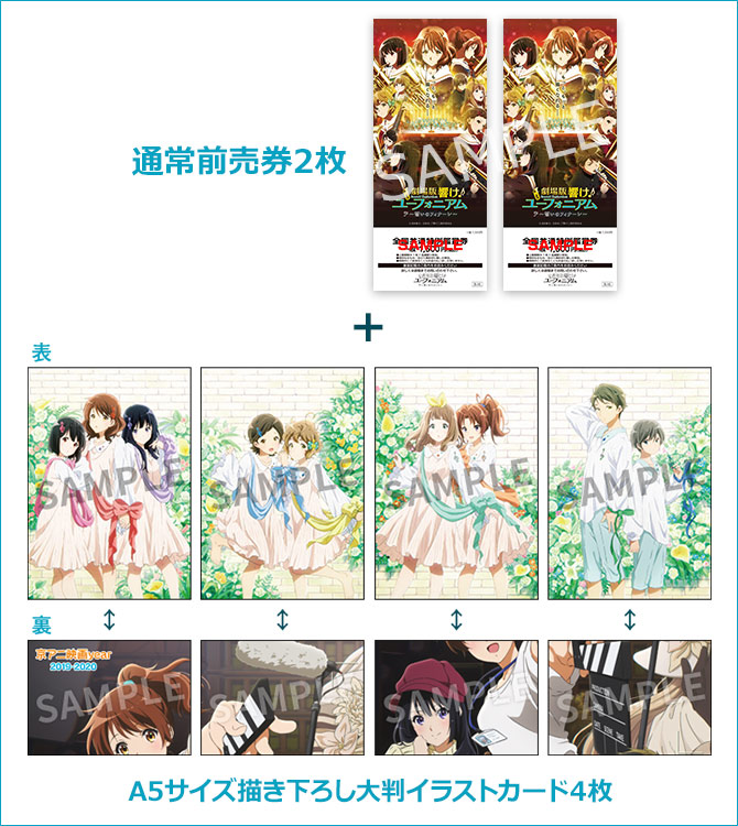 京アニ映画year限定特典付きペア前売券 発売決定！