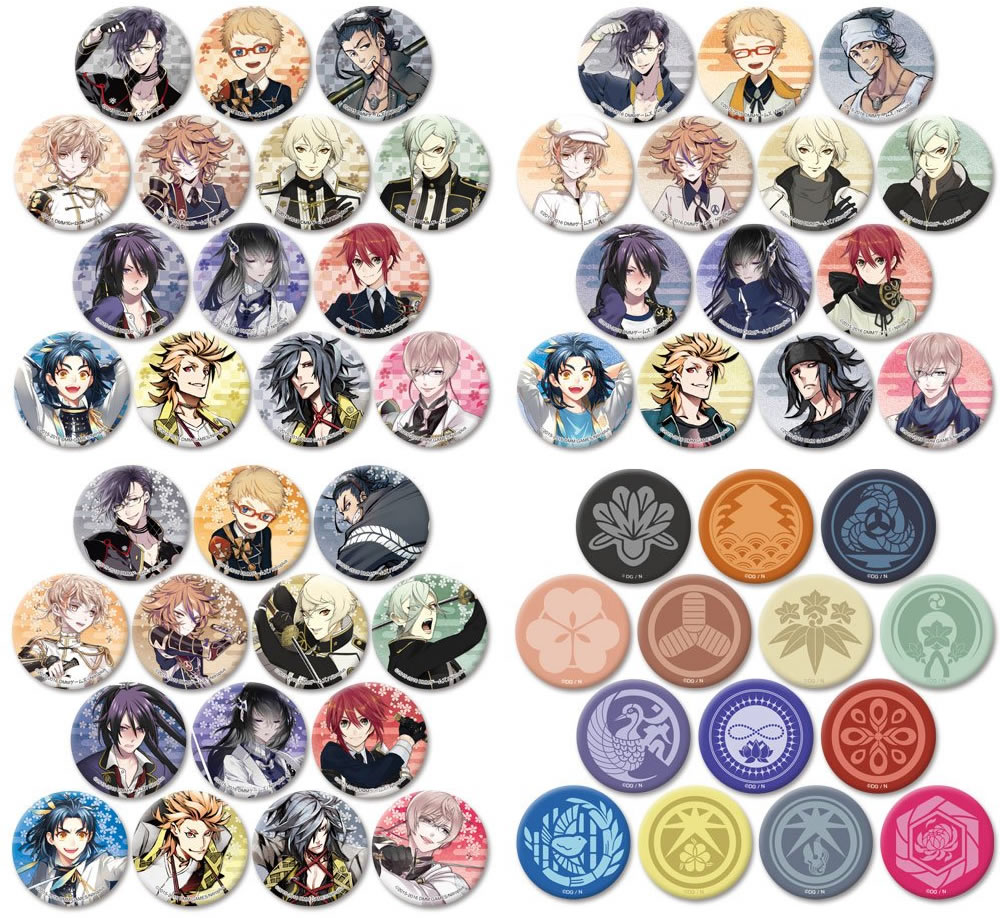 ⑫ 刀剣乱舞 缶バッジ コレクション vol.5