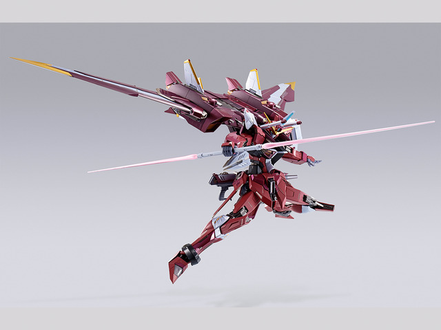 ガンダムSEED」ジャスティスガンダム、“METAL BUILD”でフィギュア化
