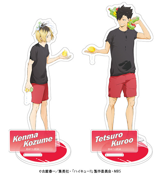 ハイキュー!!」日向＆影山たちが“水遊び”！ 描き下ろしグッズ登場の