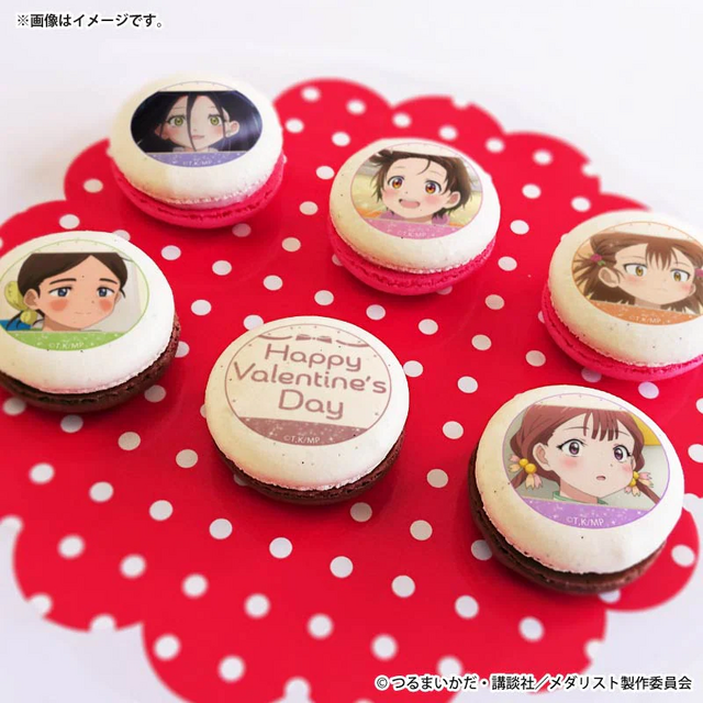 メダリスト」結束いのりや狼嵜光たちと華麗なバレンタインを♪ 缶