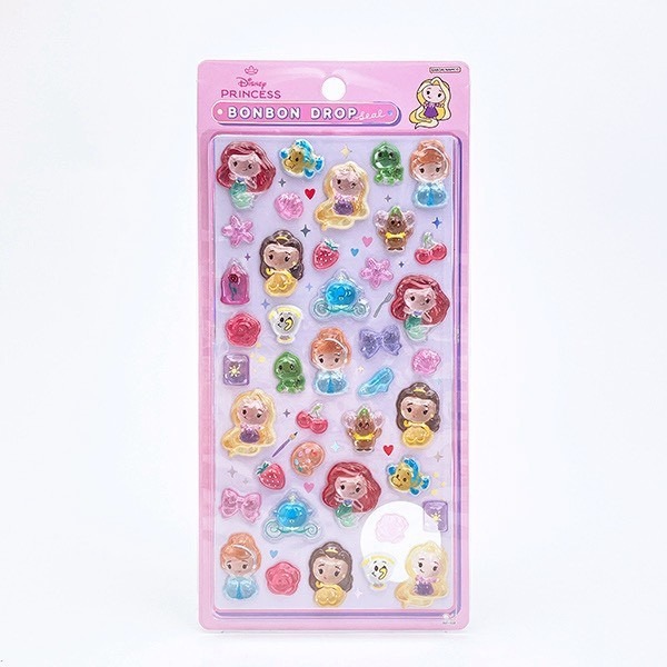 ボンボンドロップシールの抽選販売が実施！「ディズニー」プリンセスや