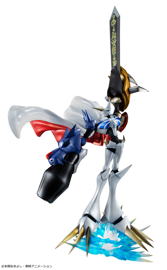 デジモンアドベンチャー」“オメガモン”、シリーズ最大級の迫力で立体化