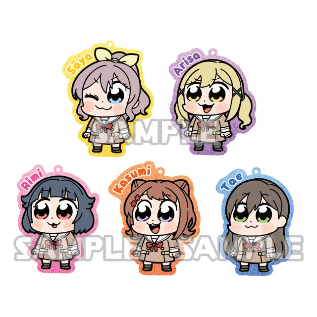 バンドリ！」と大川ぶくぶがコラボ！ 6バンド計30名をキュートに描き