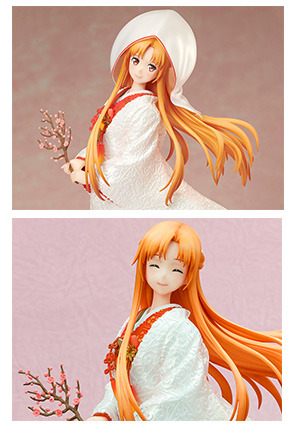 ソードアート・オンライン」アスナ、“白無垢姿”でフィギュア化！ 作中