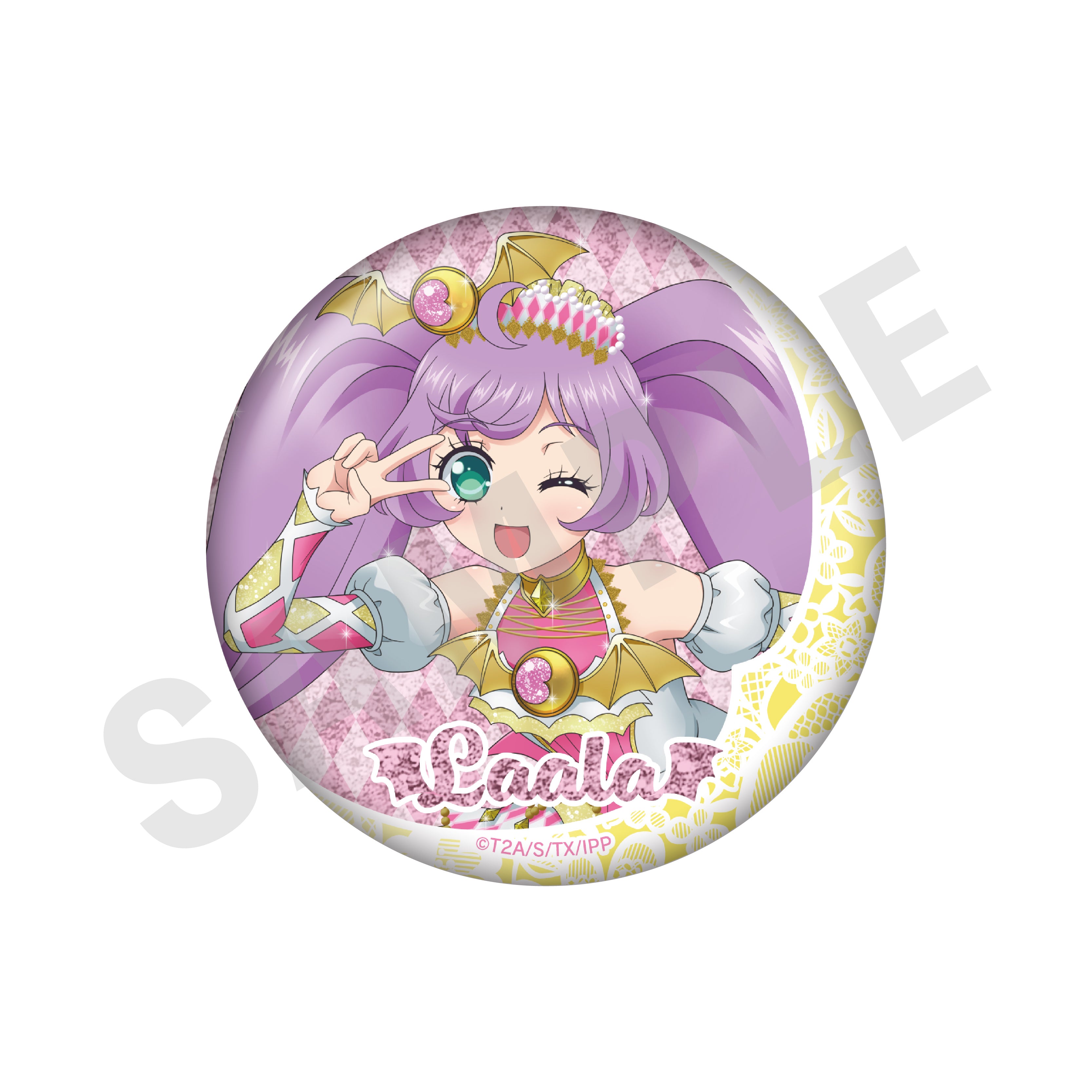 全種セット】「プリパラ」トレーディンググリッター缶バッジ（全10種