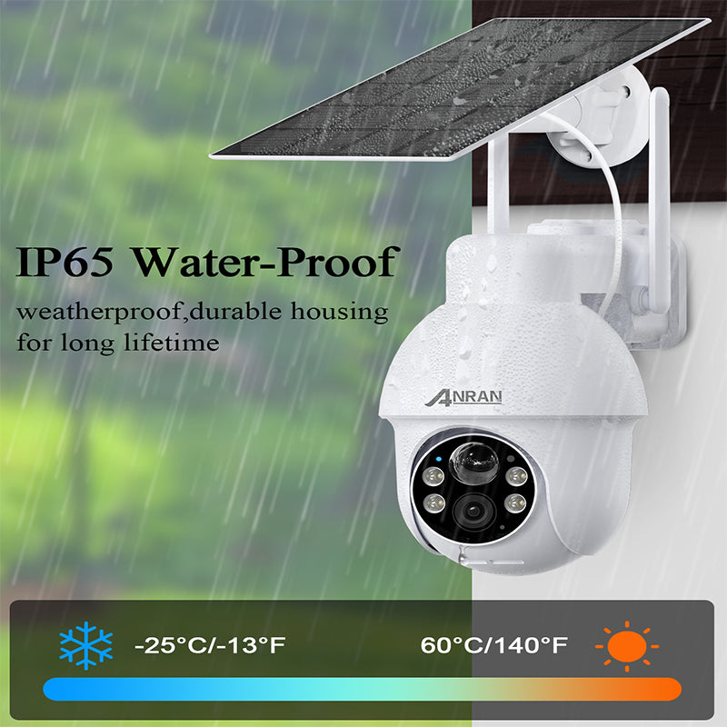 5MP Solar Security Camera | Hassle-Free Home Monitoring – ANRAN