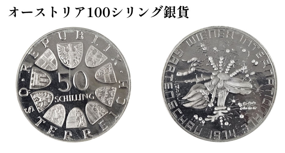 オーストリア銀貨の買取価格 | 古銭買取専門店アンティーリンク