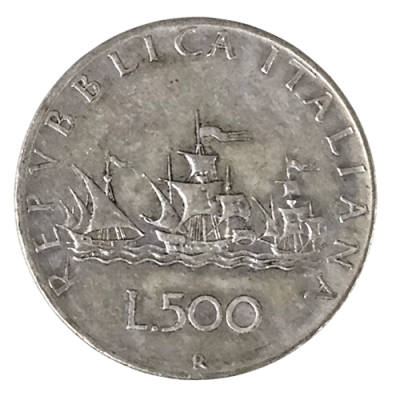 イタリア 500リラ銀貨の買取価格 | 古銭買取専門店アンティーリンク