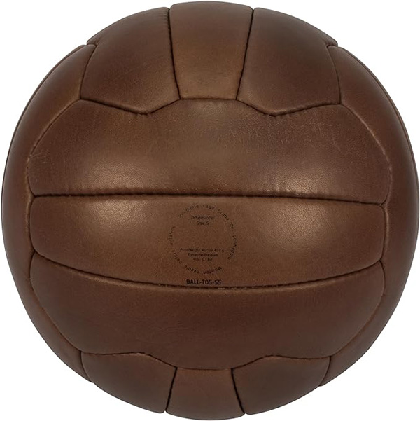 2種】サッカーボール 本革 レトロ AS ROMA ASローマ 公式オフィシャル